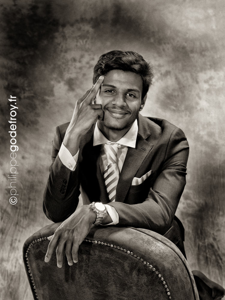 photo corporate pour jeune homme de l'île Maurice